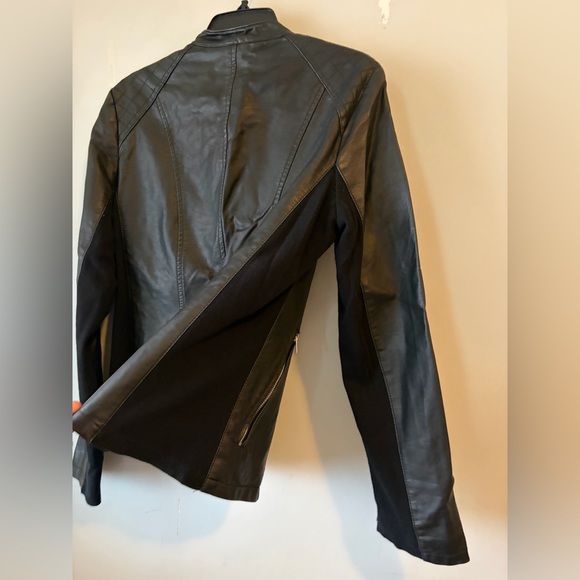 NWT a.n.a Black Leather Jacket - Picture 5 of 5